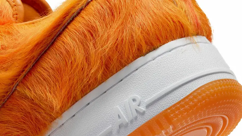 Nike Unleashes 'Horse of a Different Color' Air Force 1 with Bold Tangerine Fleece